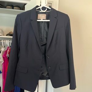 Banana republic navy suit jacket